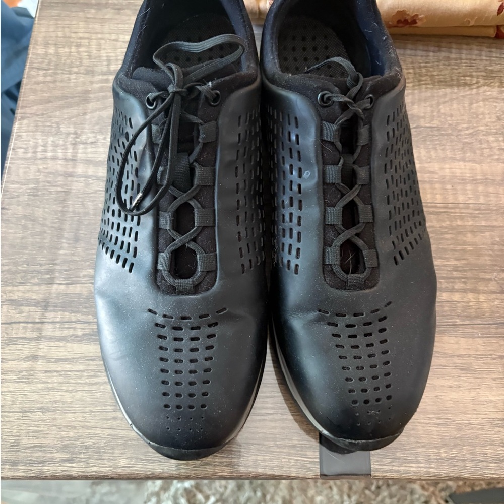 Ermenegildo Zegna Black Athletic Shoes